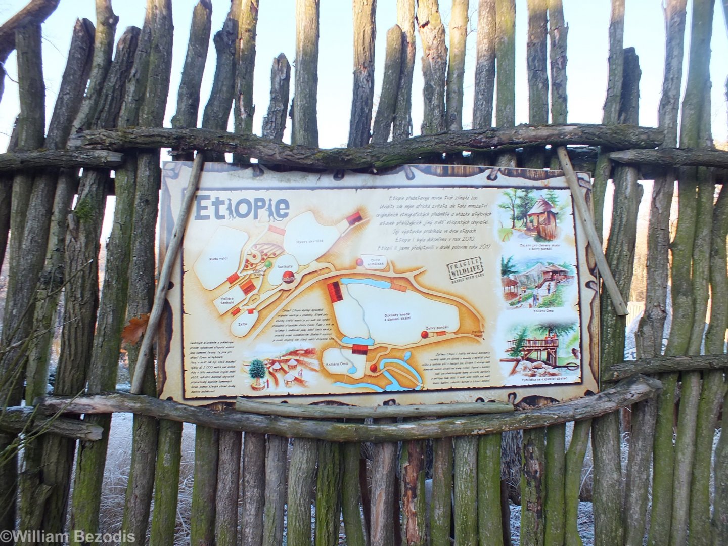 Map of the Ethiopia Section