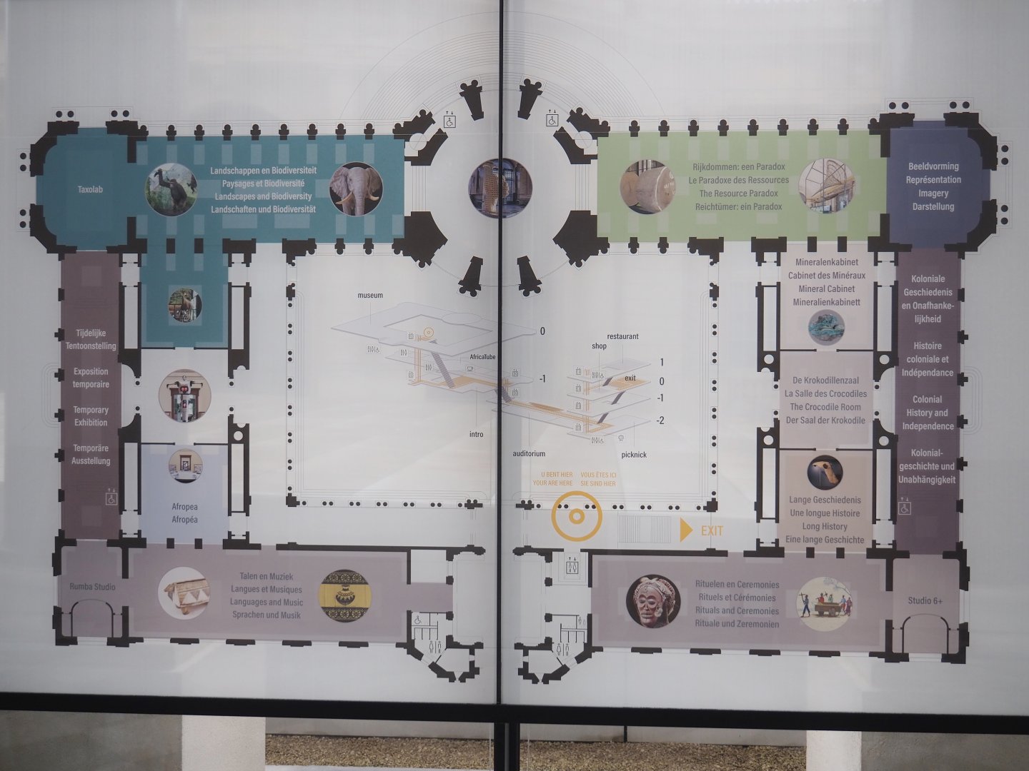 Map of the museum building, 2021-10-20