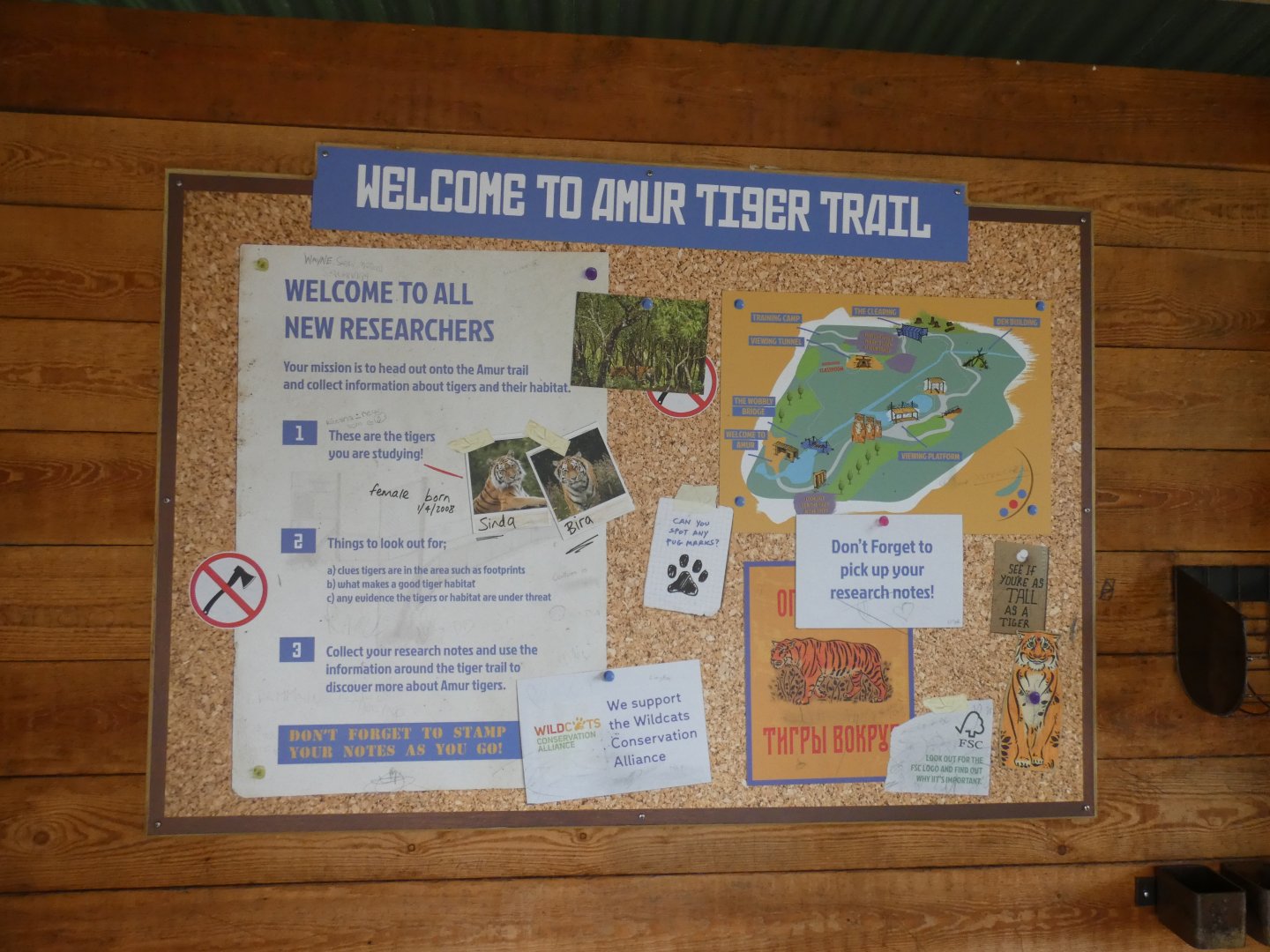Map of 'Tiger Trail'