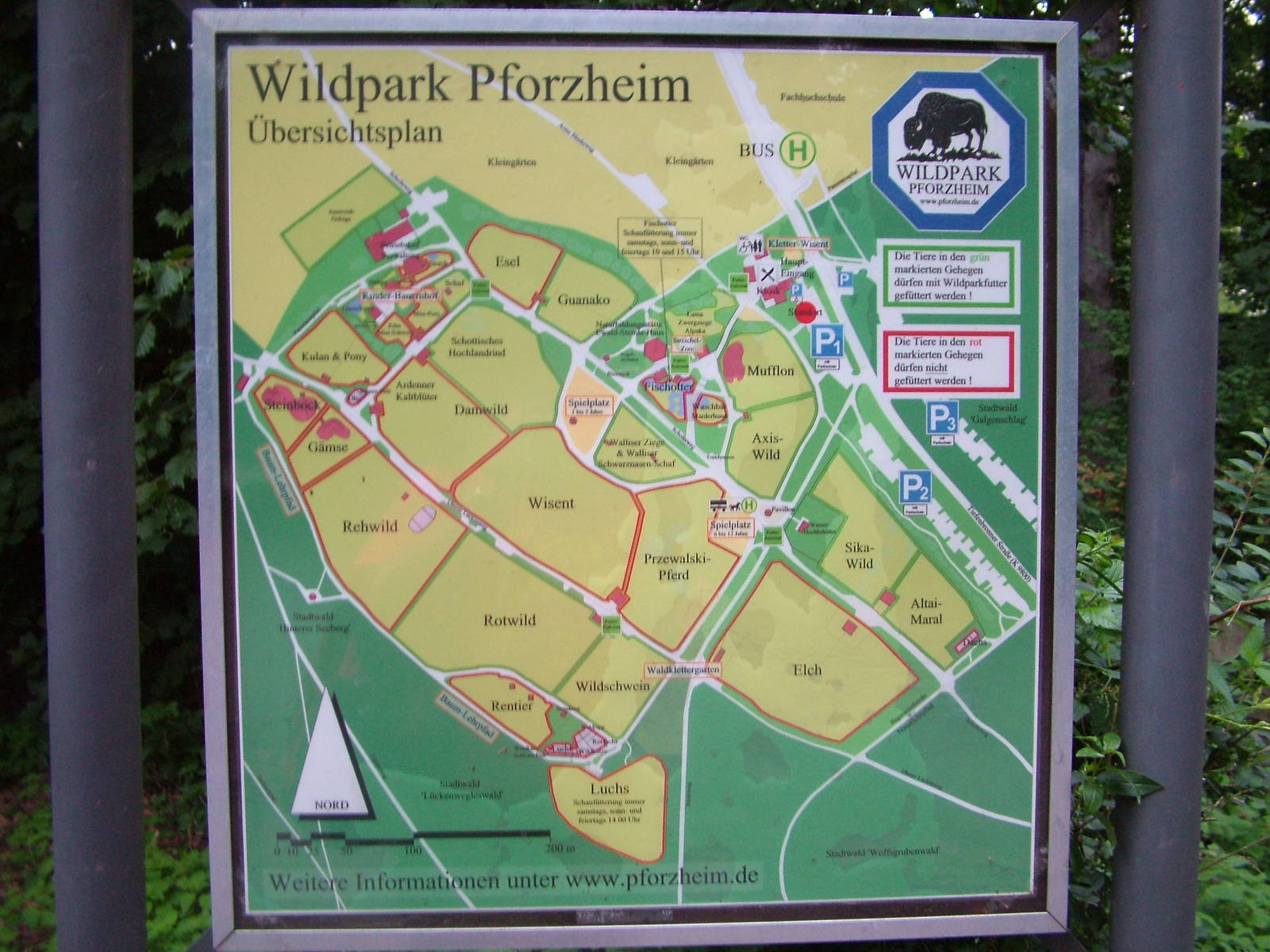 Map of Wildpark Pforzheim, 02/09/10