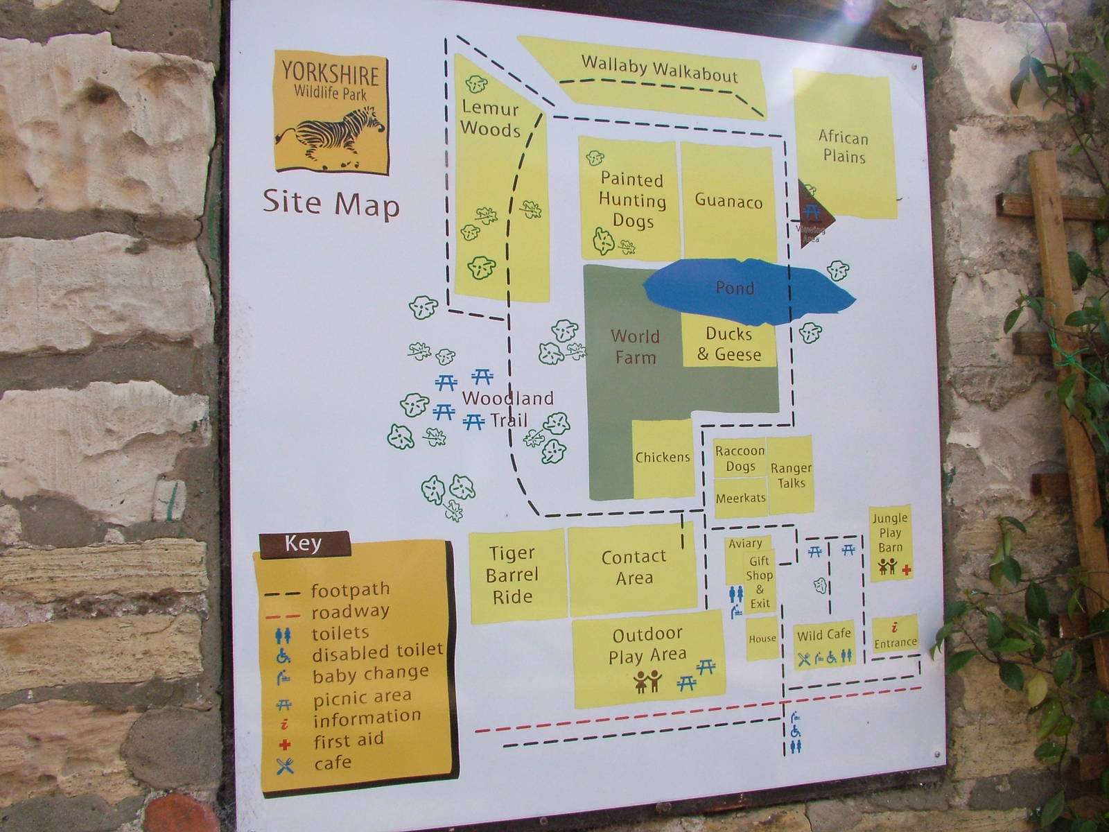 Map of Yorkshire WP 25/04/09