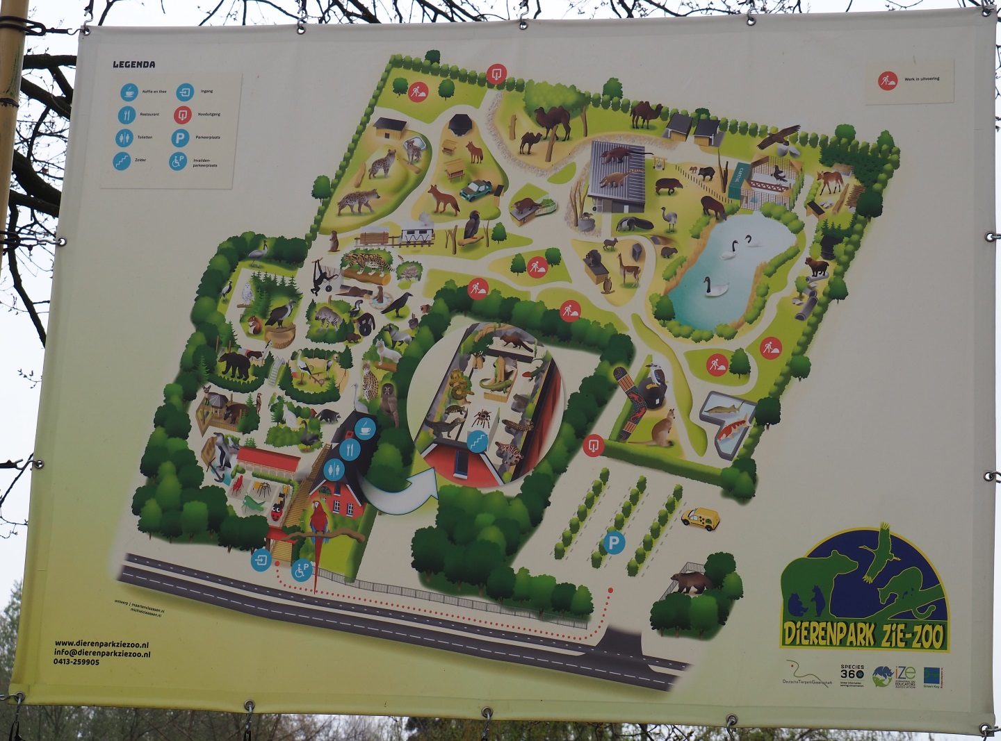 Map of Zie-Zoo Spring 2019, 2019-04-06