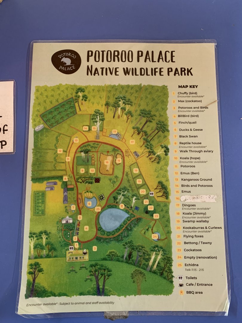 Map (Potoroo Palace)