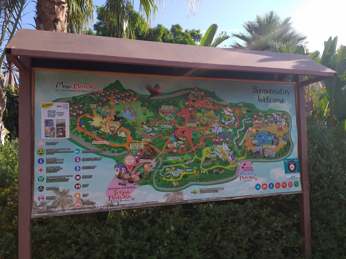 Map -TerraNatura Benidorm (2021)