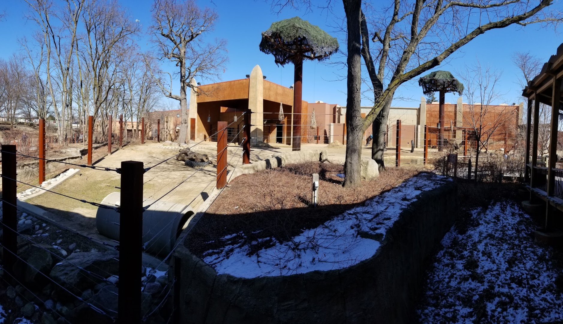 Mar. 2018 - Tembo Trail - Second Elephant Exhibit Panorama