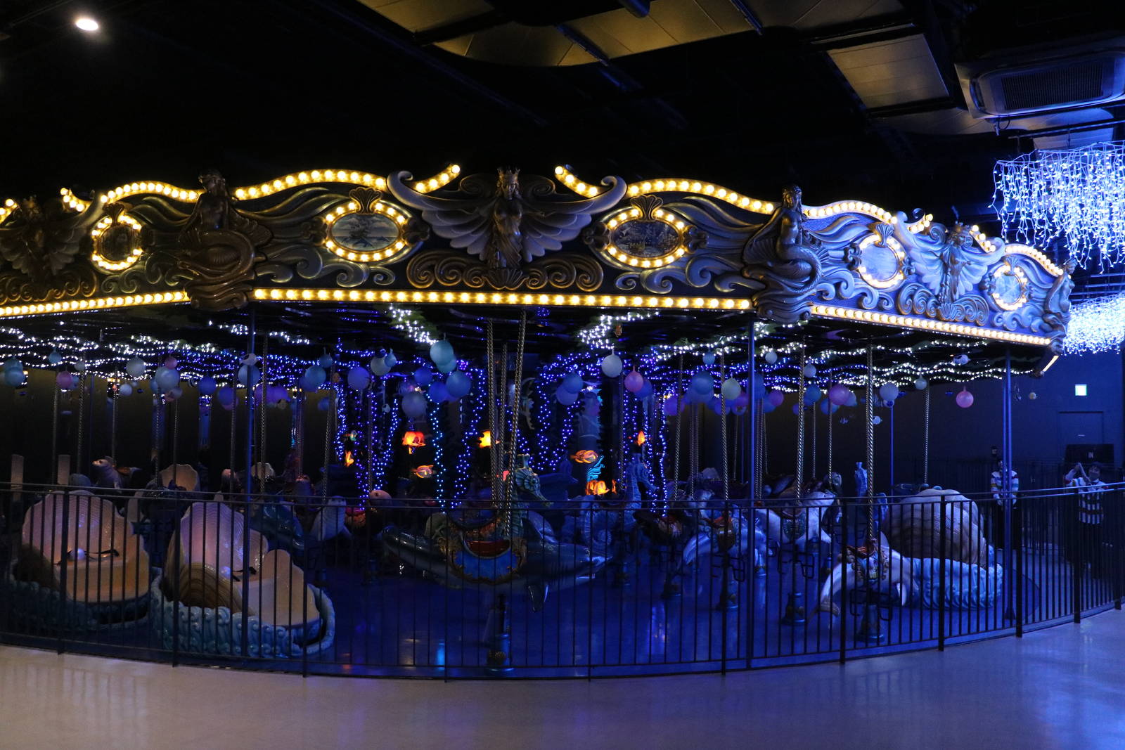 Marine carousel - EPSON Aqua Park, February 2016