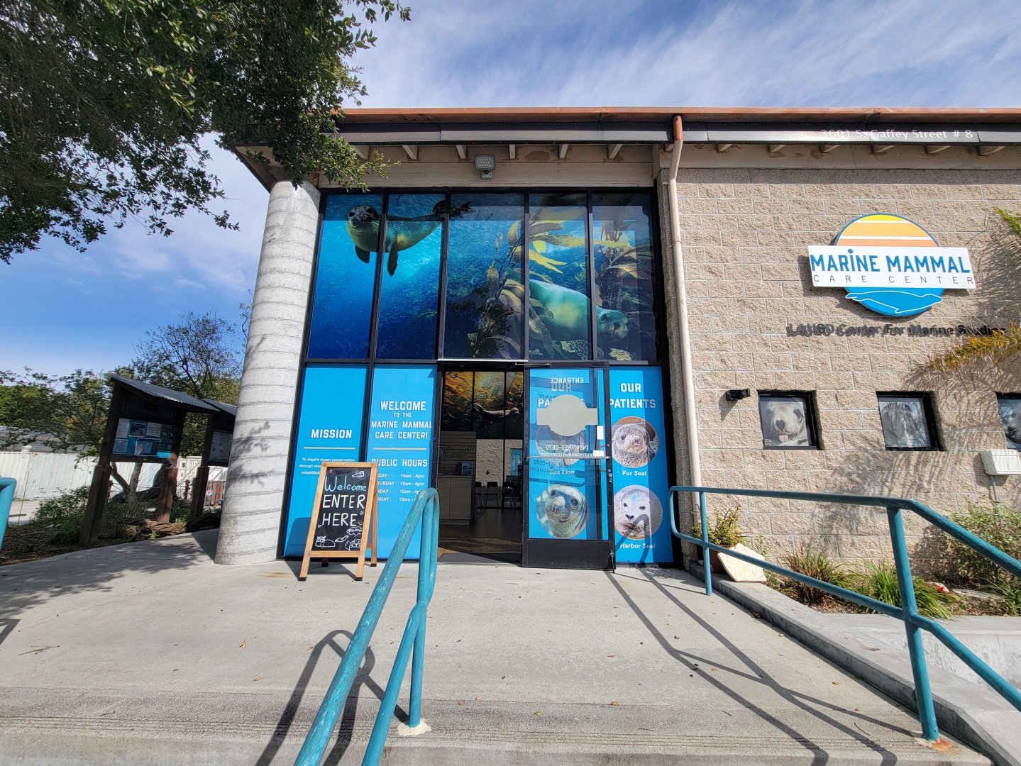 Marine Mammal Care Center - Entrance