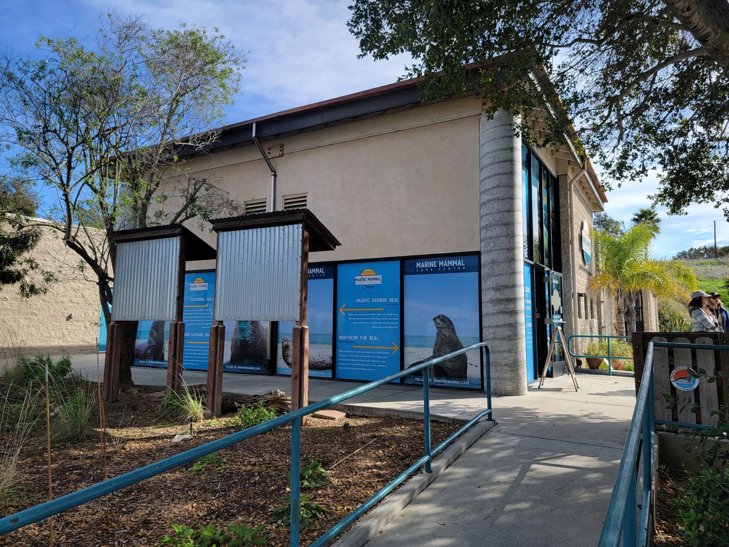 Marine Mammal Care Center - Side of building