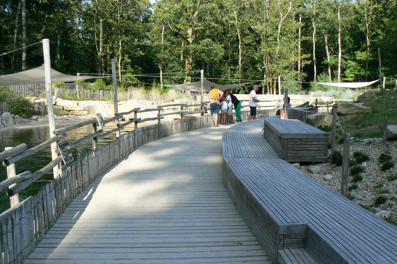 Marine space - visitors passage