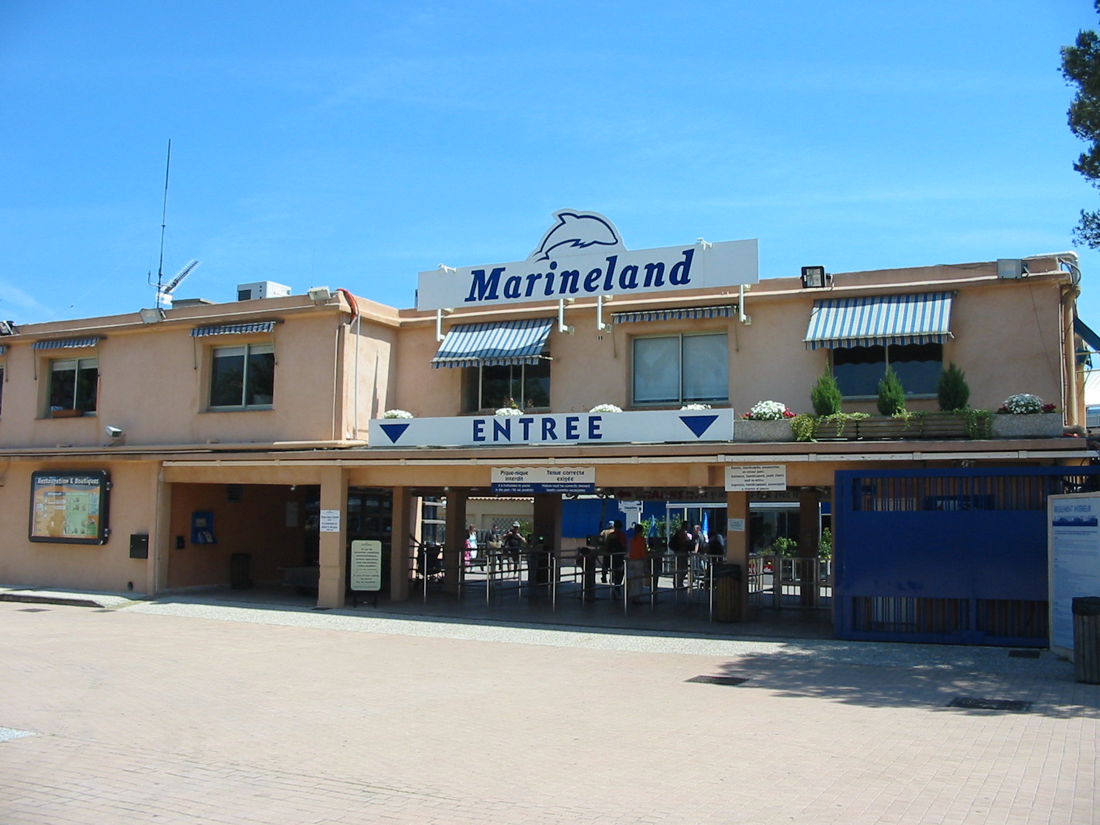 Marineland Antibes 2005 - Entrance