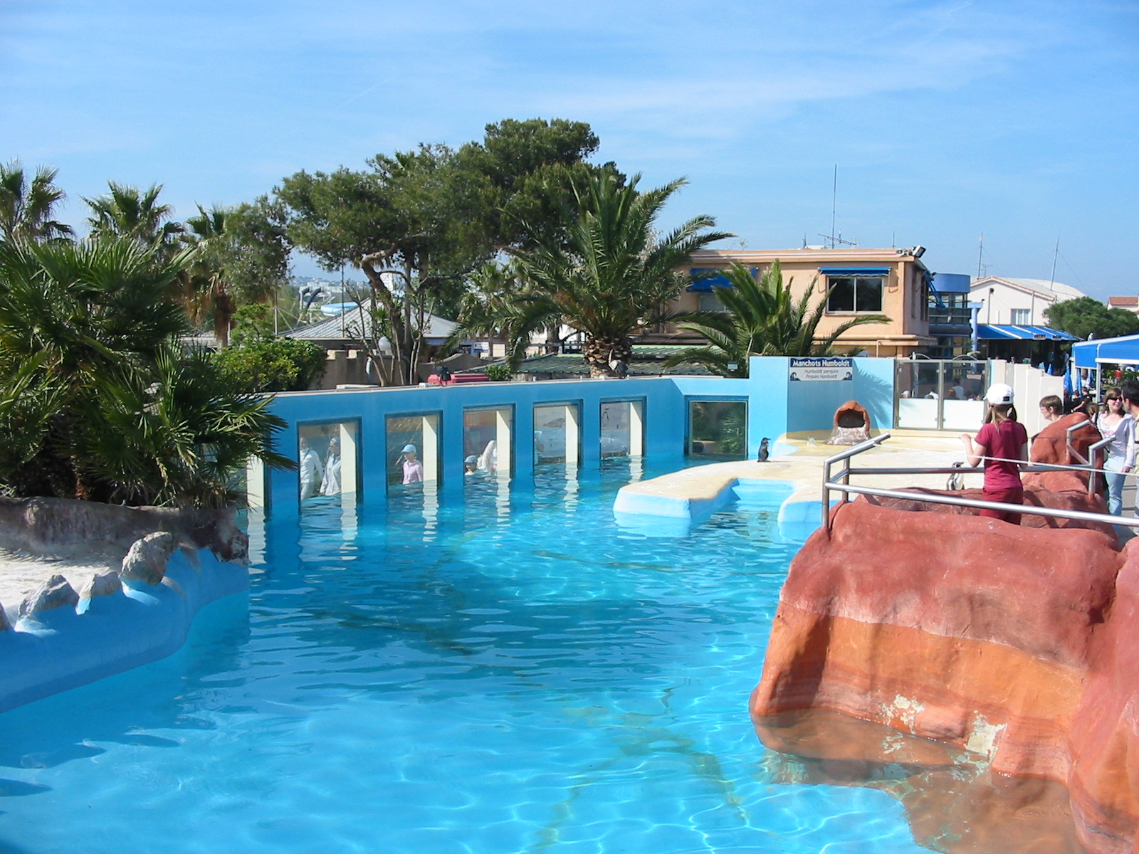 Marineland Antibes 2005 - Penguin exhibit