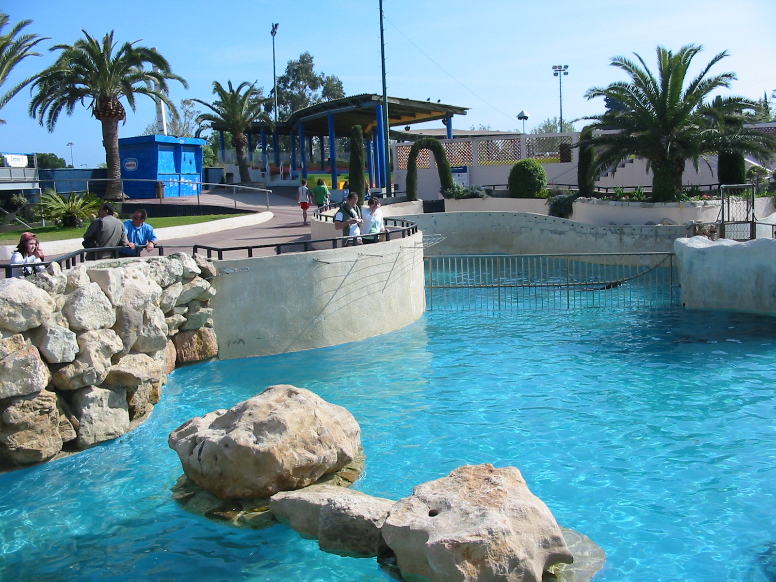 Marineland Antibes 2005 - South American Sea Lion pool