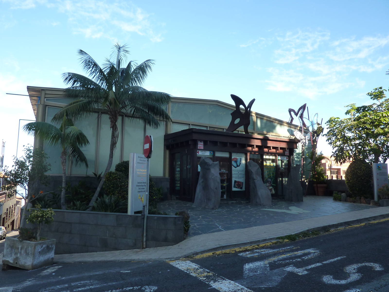 Mariposario exterior, December 2012