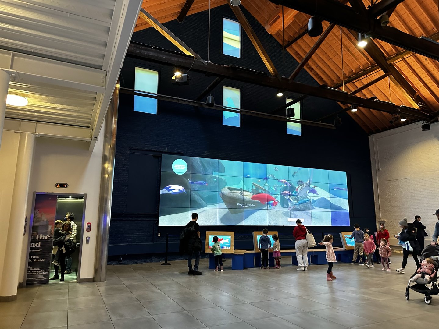 Maritime Aquarium Main Hall