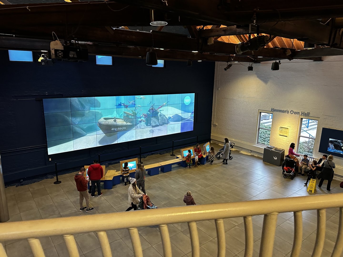 Maritime Aquarium Main Hall
