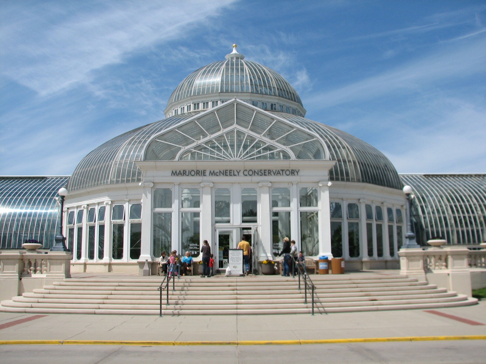 Marjorie McNeely Conservatory - Entrance