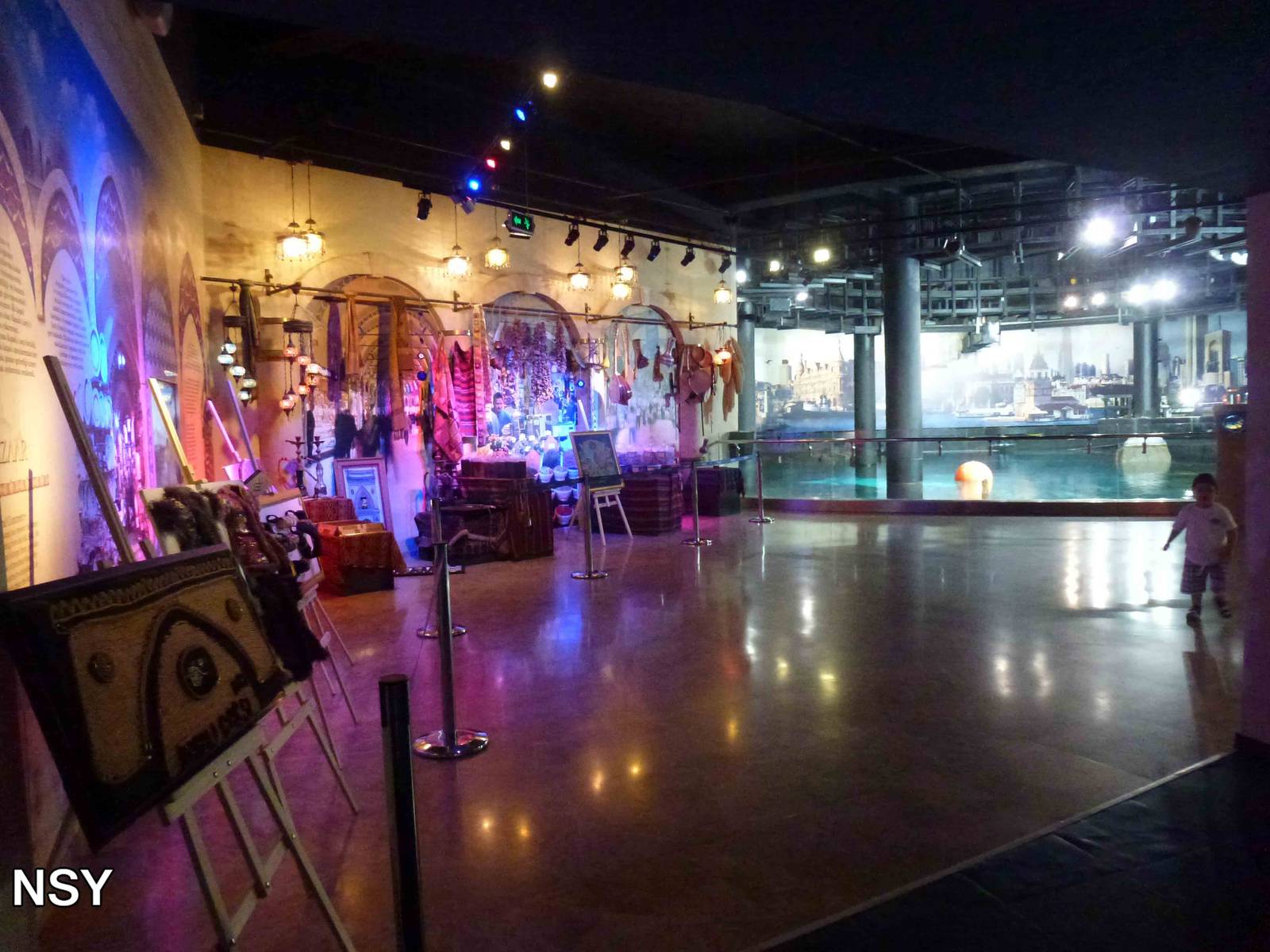 Market and Marmara tank, June 2013.