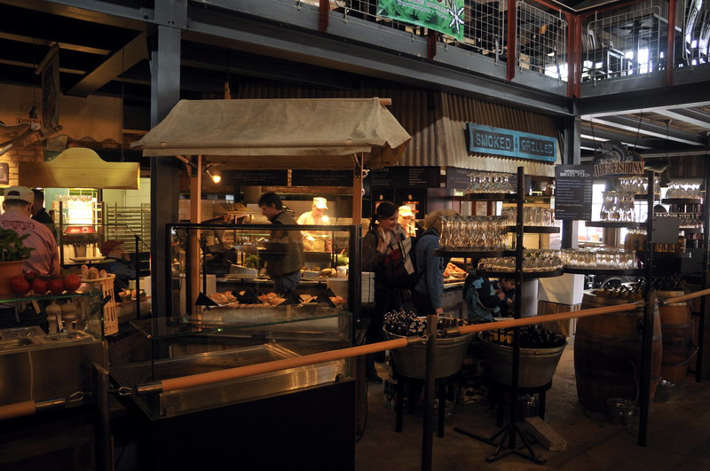 Markethall restaurant at Hannovers Yukon Bay.