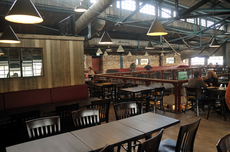 Markethall restaurant at Hannovers Yukon Bay.