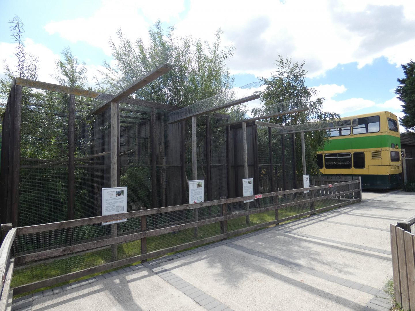 Marmoset and Tamarin enclosures