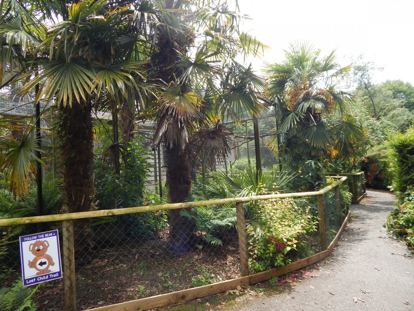 Marmoset & Tamarin House - outdoor enclosures 050625