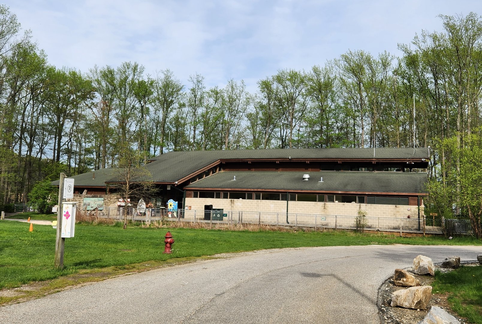 Marshy Point Nature Center (MD) - Building exterior