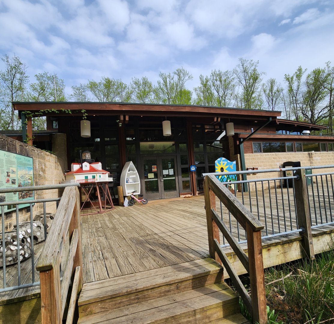 Marshy Point Nature Center (MD) - Entrance