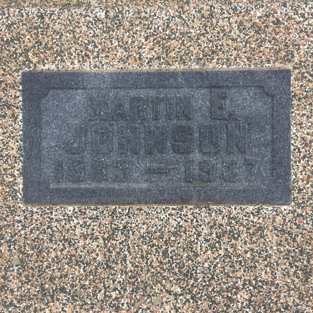 Martin Johnson's Grave Headstone