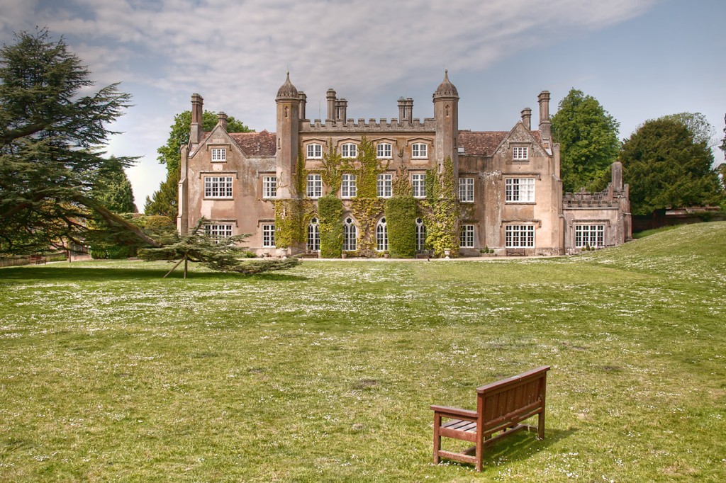 Marwell Hall at the centre of Marwell Wildlife (Grade I Listed Building)