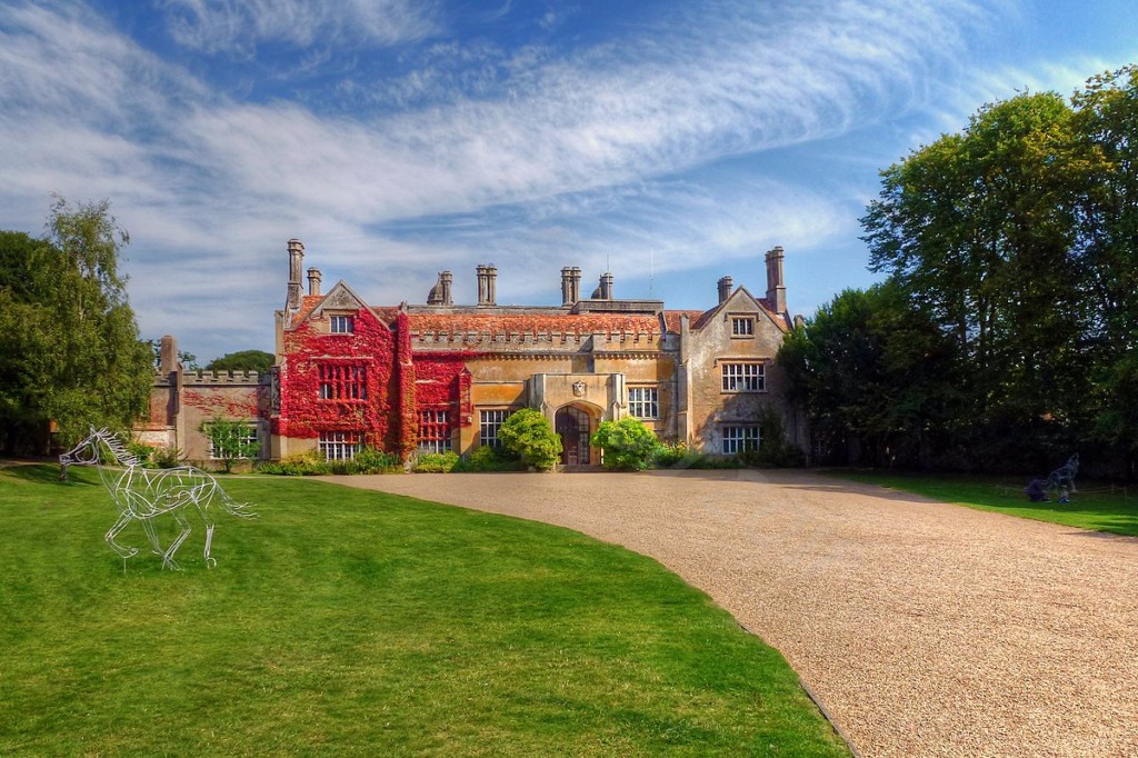 Marwell Hall at the centre of Marwell Wildlife (Grade I Listed Building)