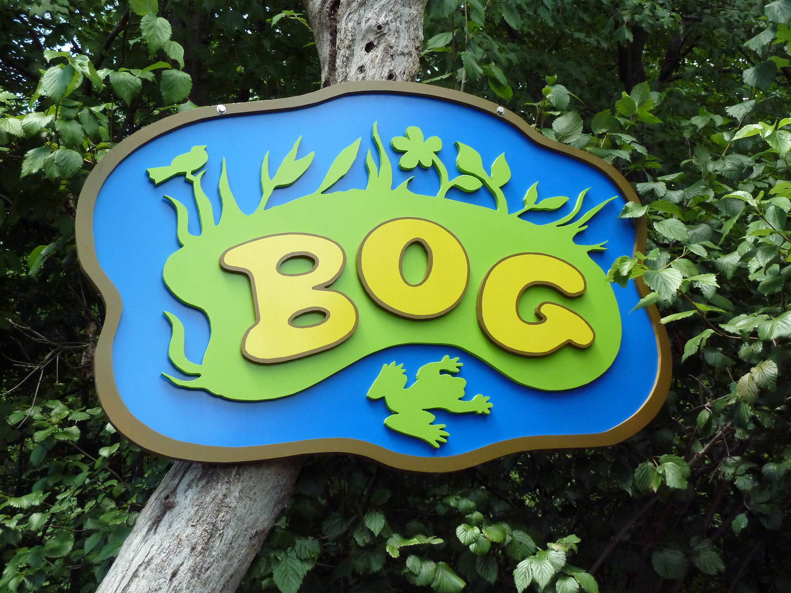 Maryland Wilderness - Bog Sign