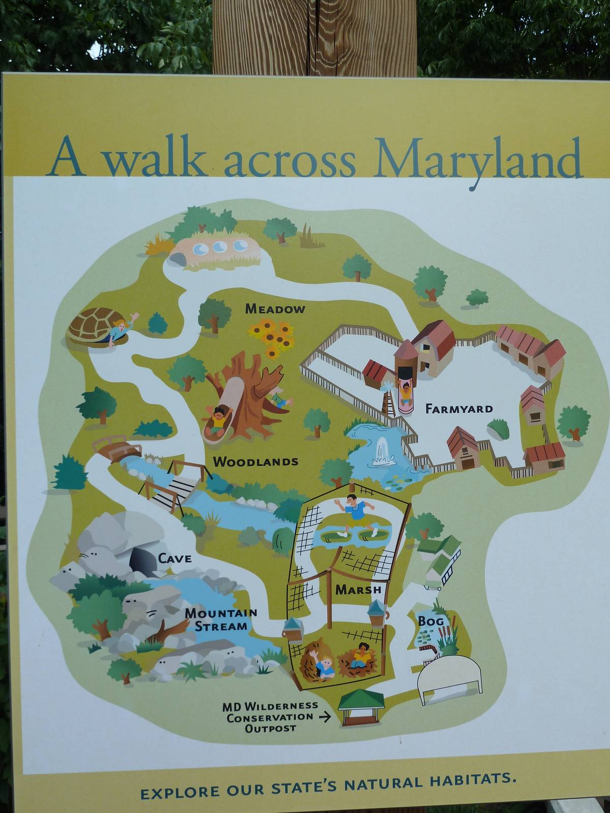 Maryland Wilderness - Map