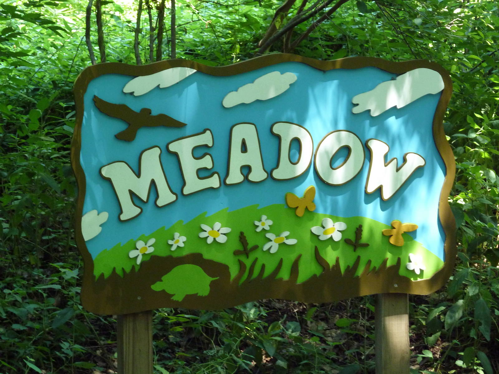 Maryland Wilderness - Meadow Sign