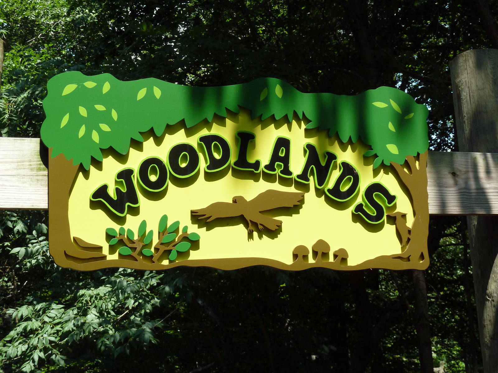 Maryland Wilderness - Woodlands Sign