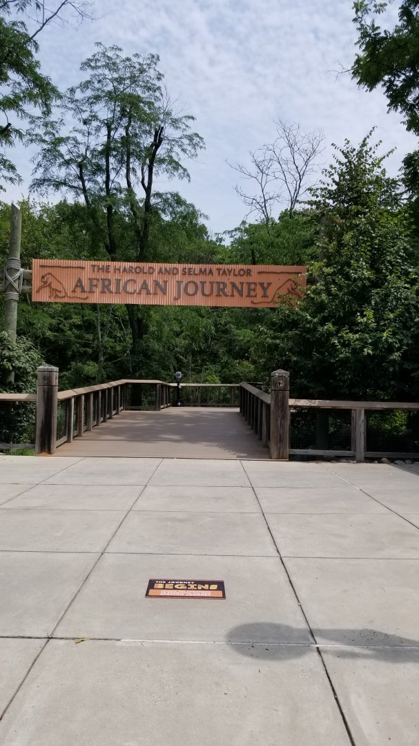 Maryland Zoo - African Journey entrance