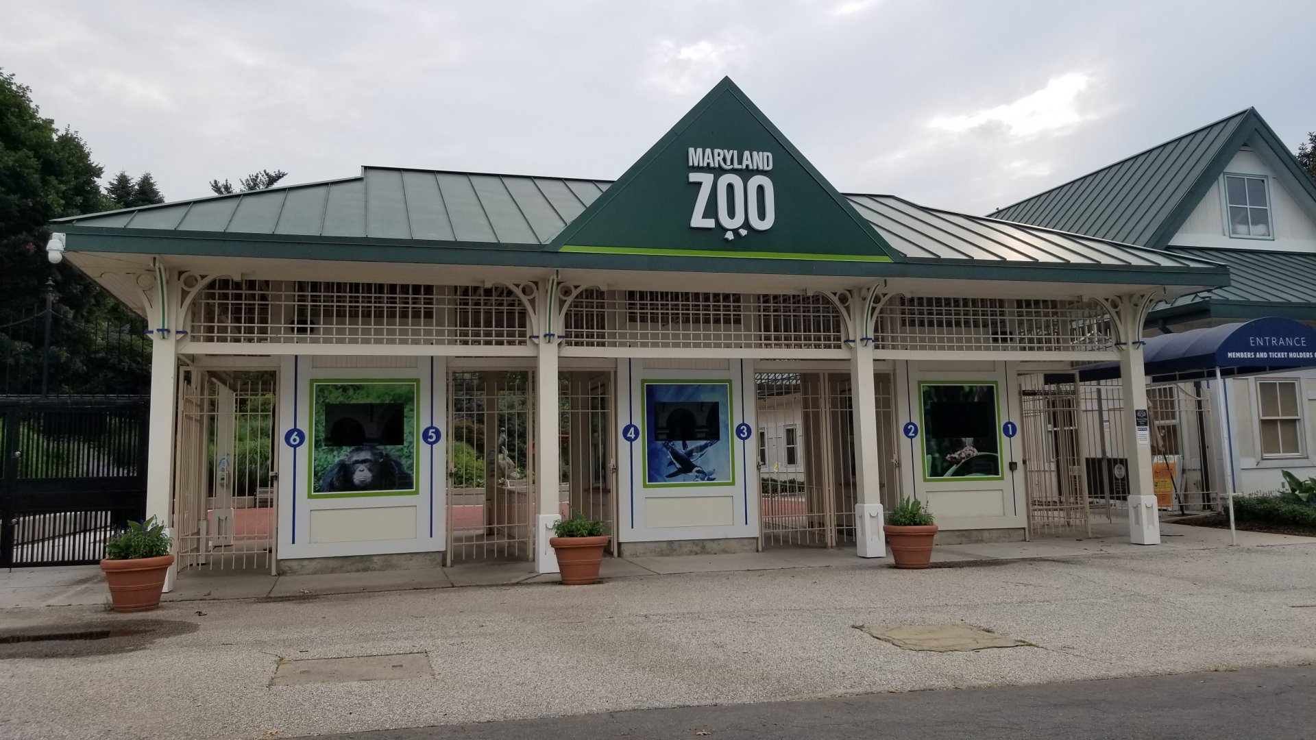 Maryland Zoo - Entrance