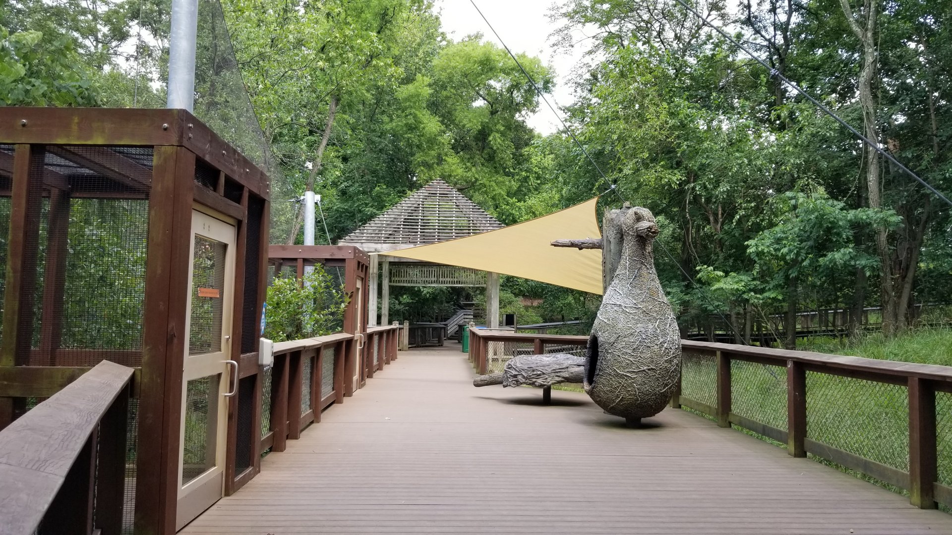 Maryland Zoo - Maryland aviary entrance