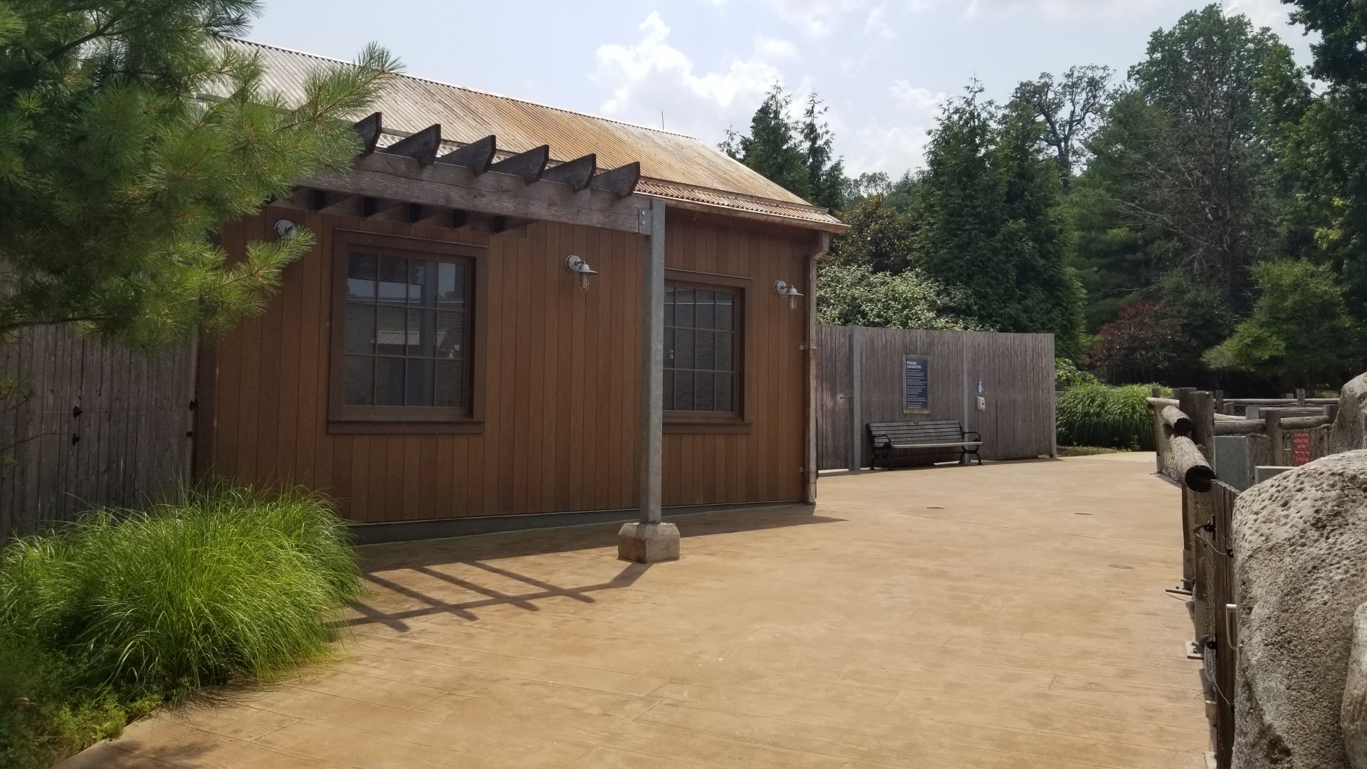 Maryland Zoo - Penguin Coast, Embassy building