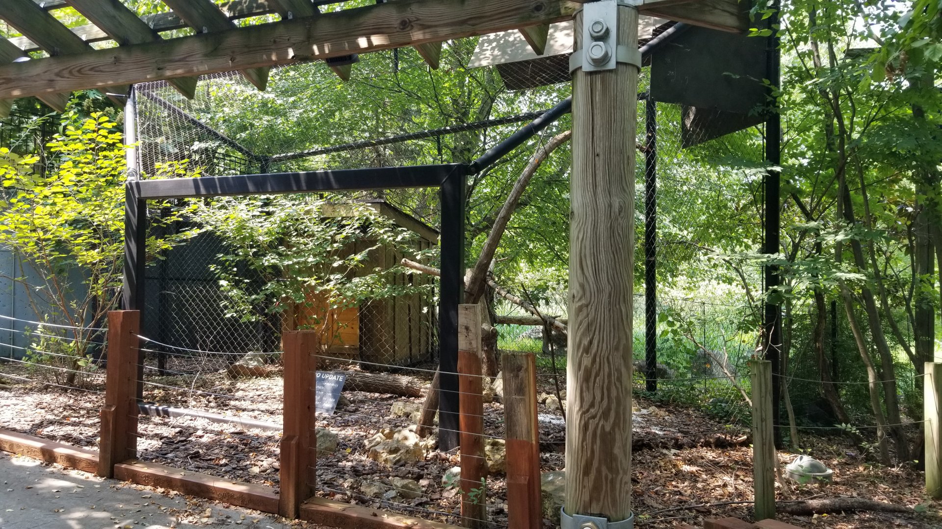Maryland Zoo - Polar Bear Watch, empty exhibit