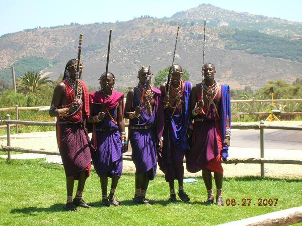 Masaii Warriors