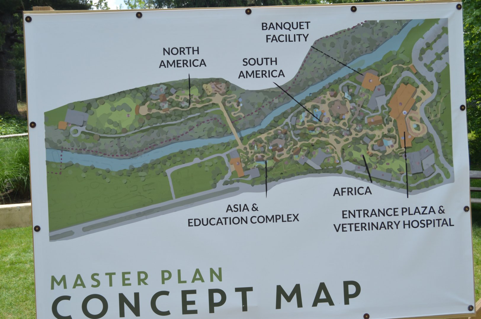 Master Plan and Future Exhibit Sign