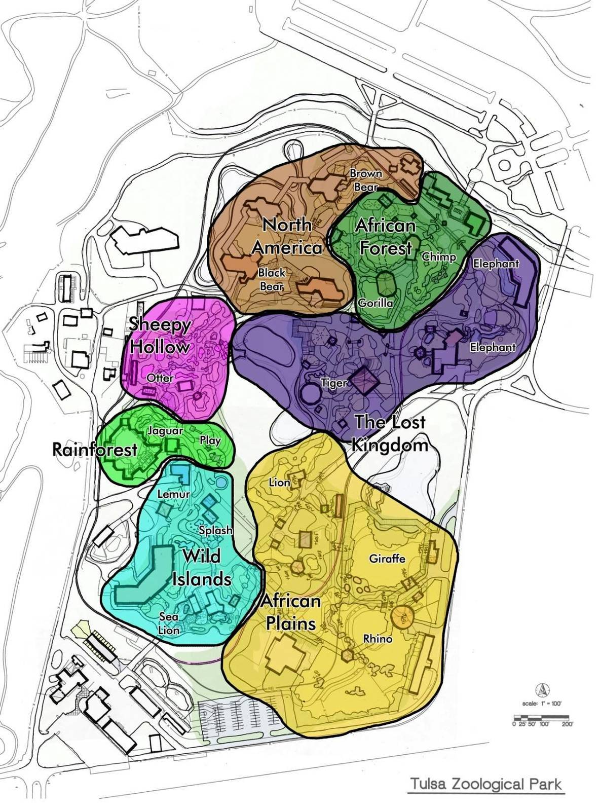 Master Plan - Bubble Diagram