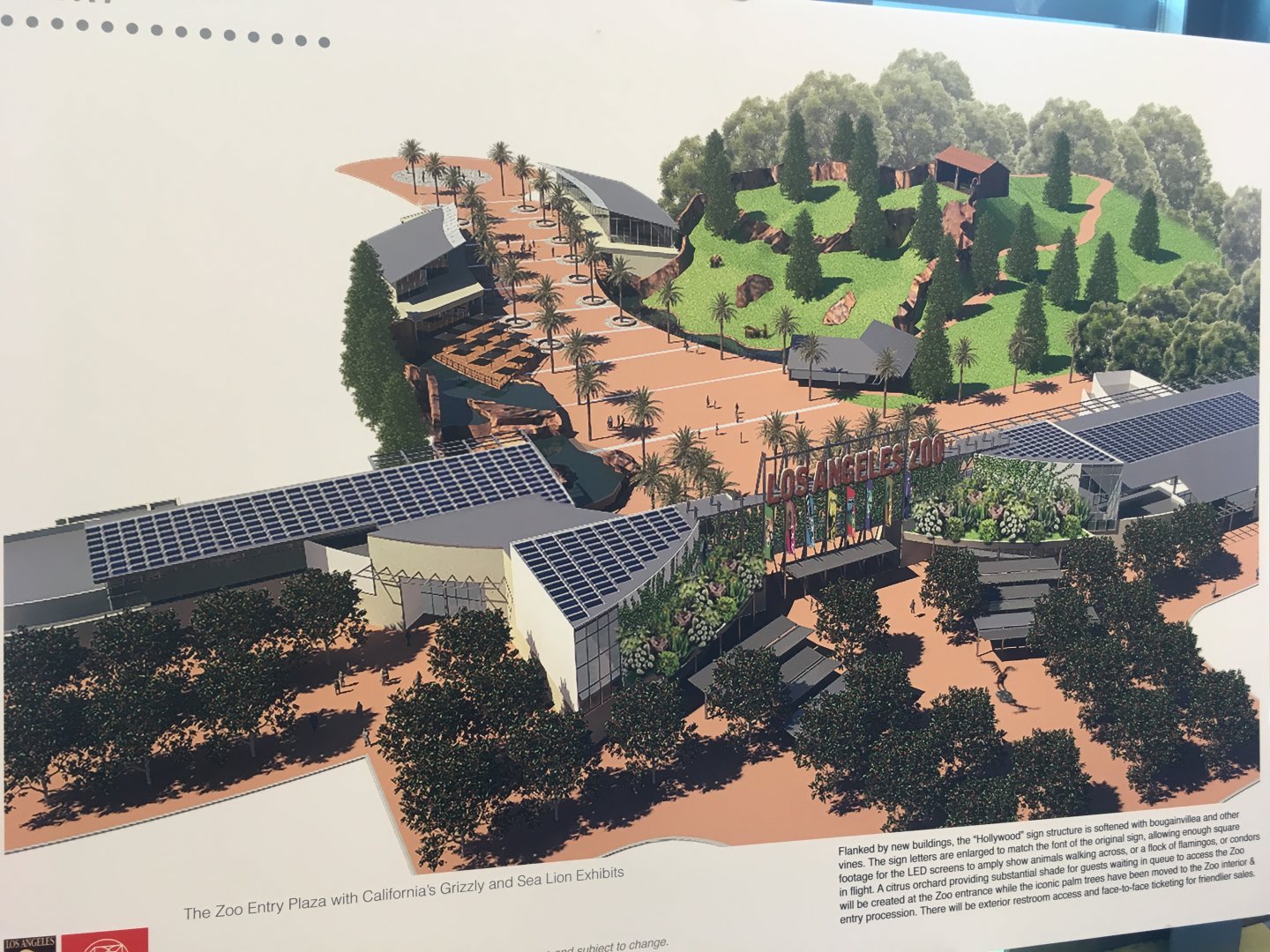 Master Plan: Zoo Entrance Rendering