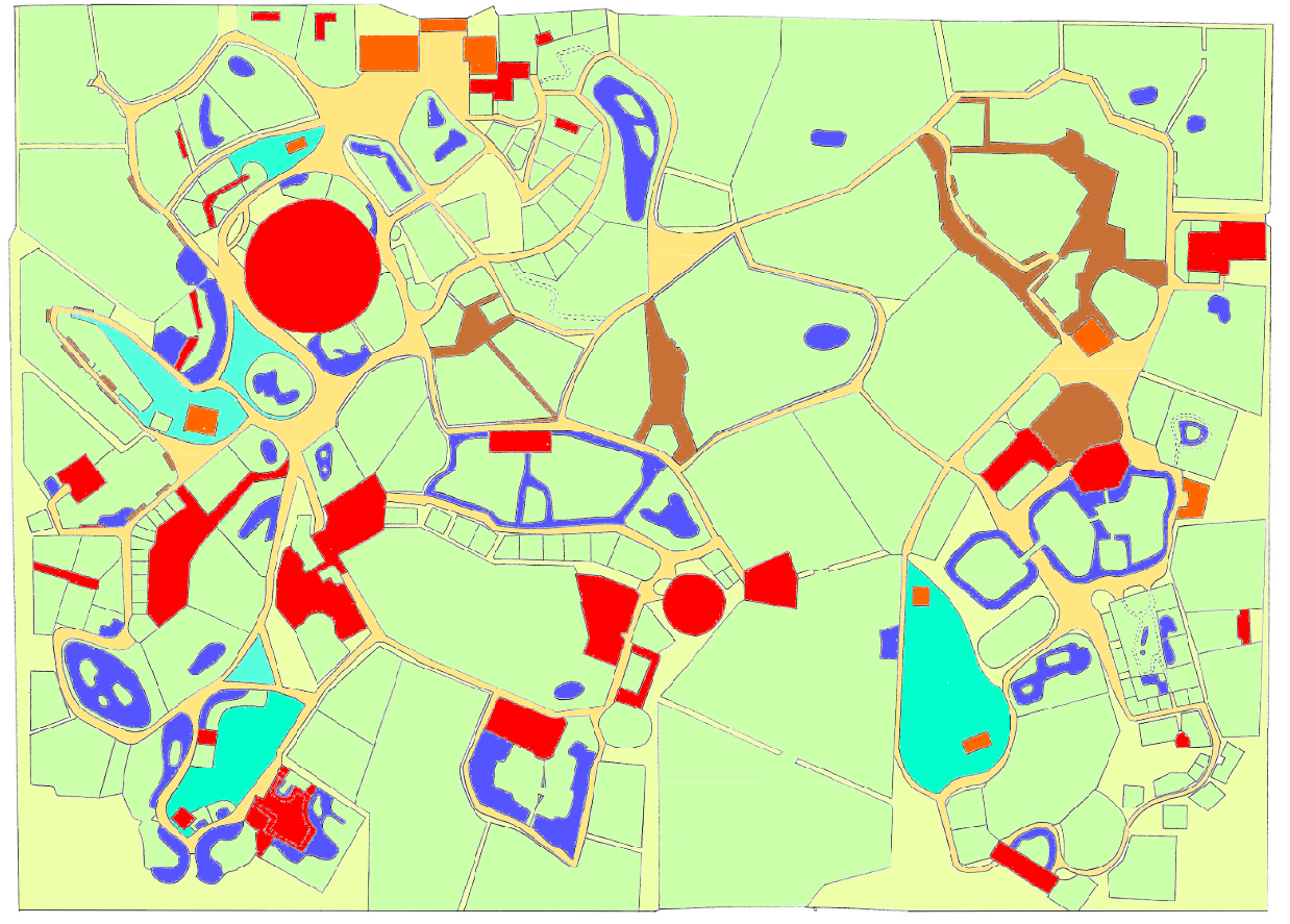 Masterplan of my absolute Zoo - 2022 version - General map