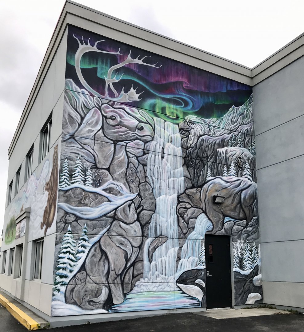 Matanuska Mural.  Palmer, Alaska