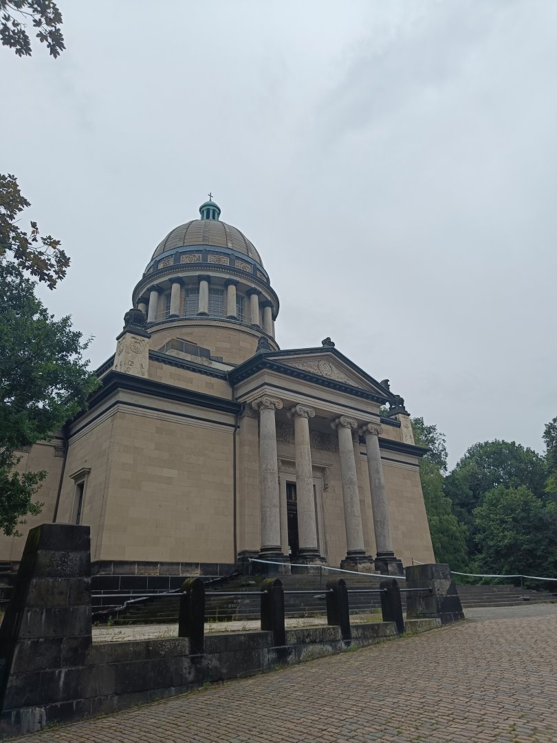 Mausoleum facade