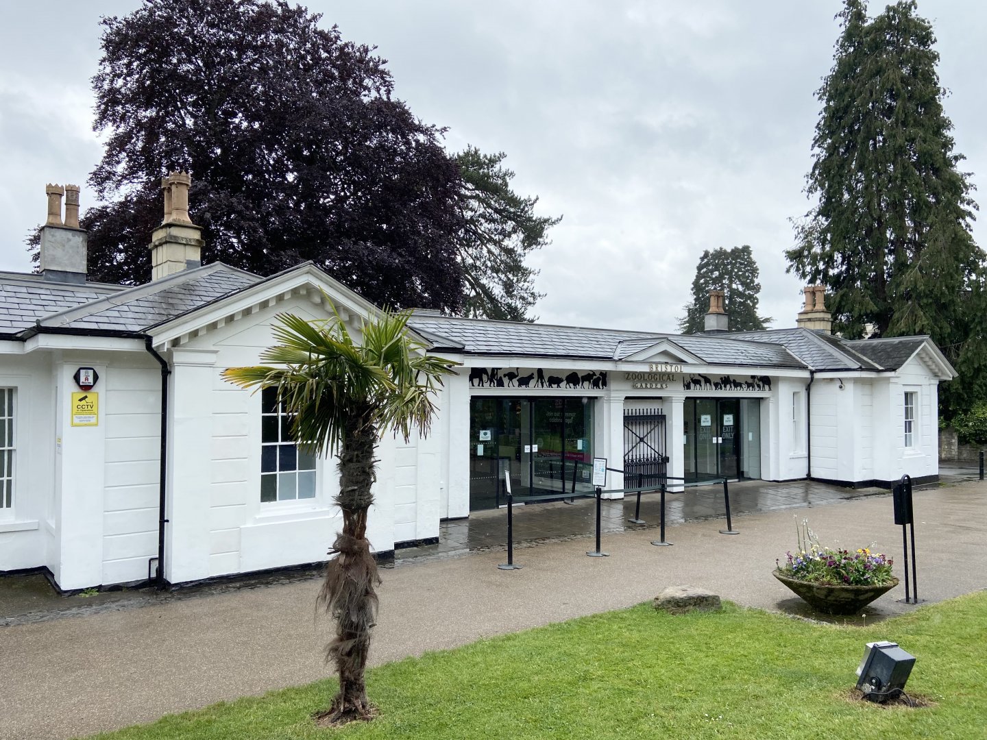 May 16th 2022 - listed entrance building of Bristol Zoo