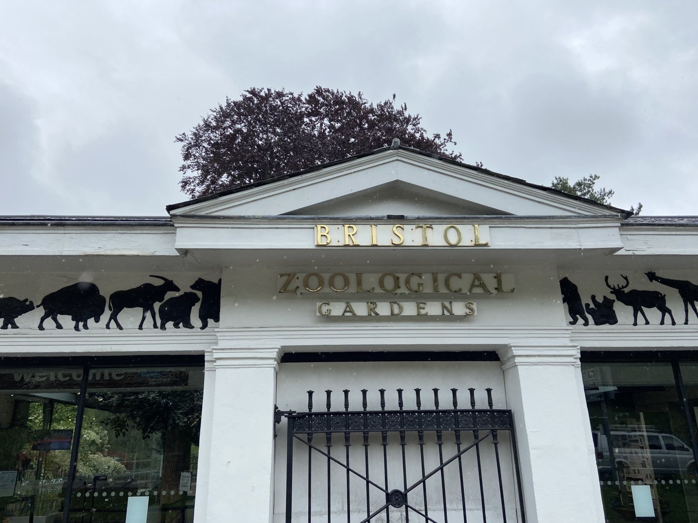 May 16th 2022 - listed entrance building of Bristol Zoo