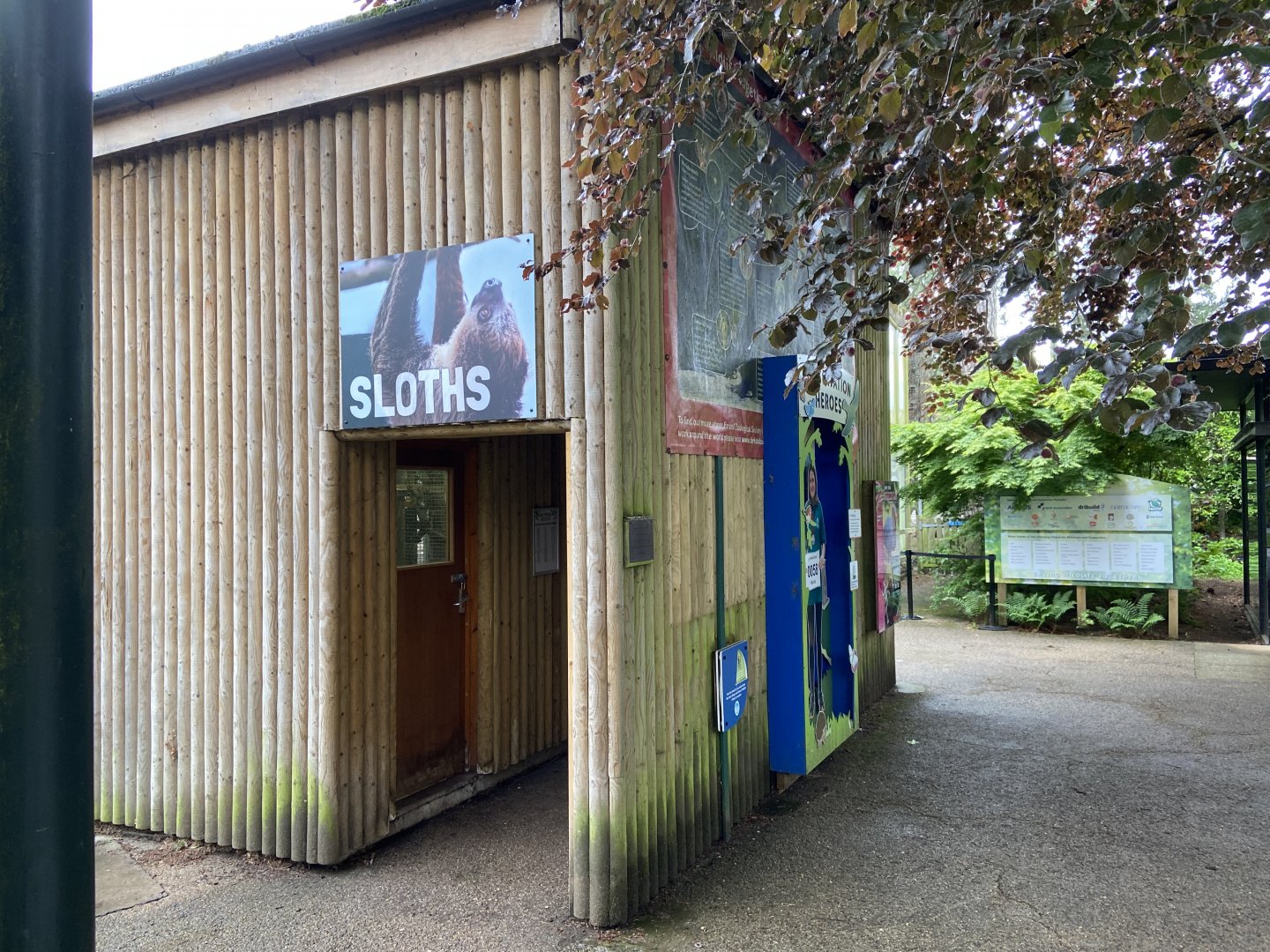 May 16th 2022 - Sloth House at Bristol Zoo