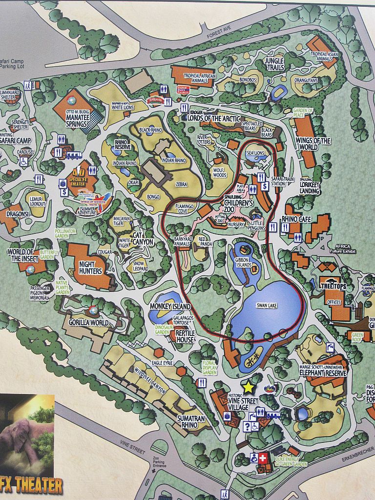 May 2013 - Zoo Map